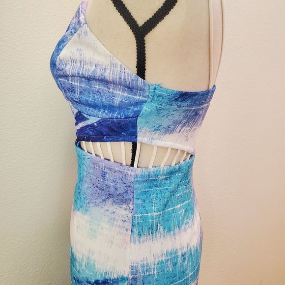 NWOT! Asos Ginger Fizz Cut Out Pencil Dress - Picture 6 of 10